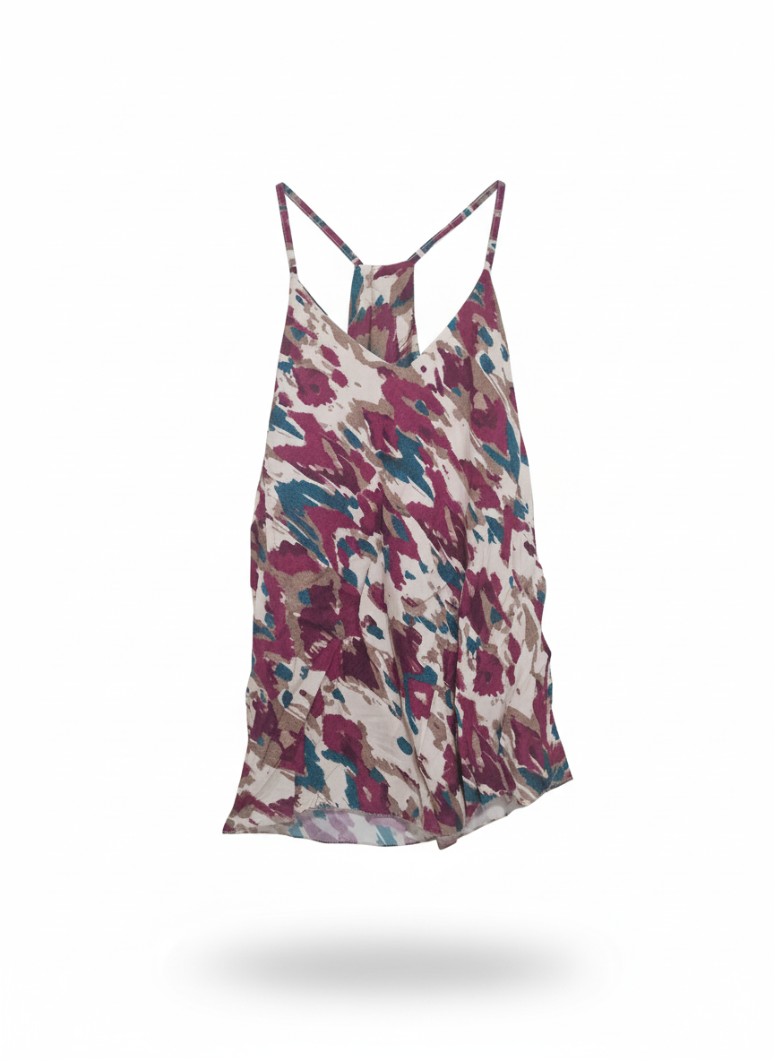 Top Estivo con Fantasia Artistica